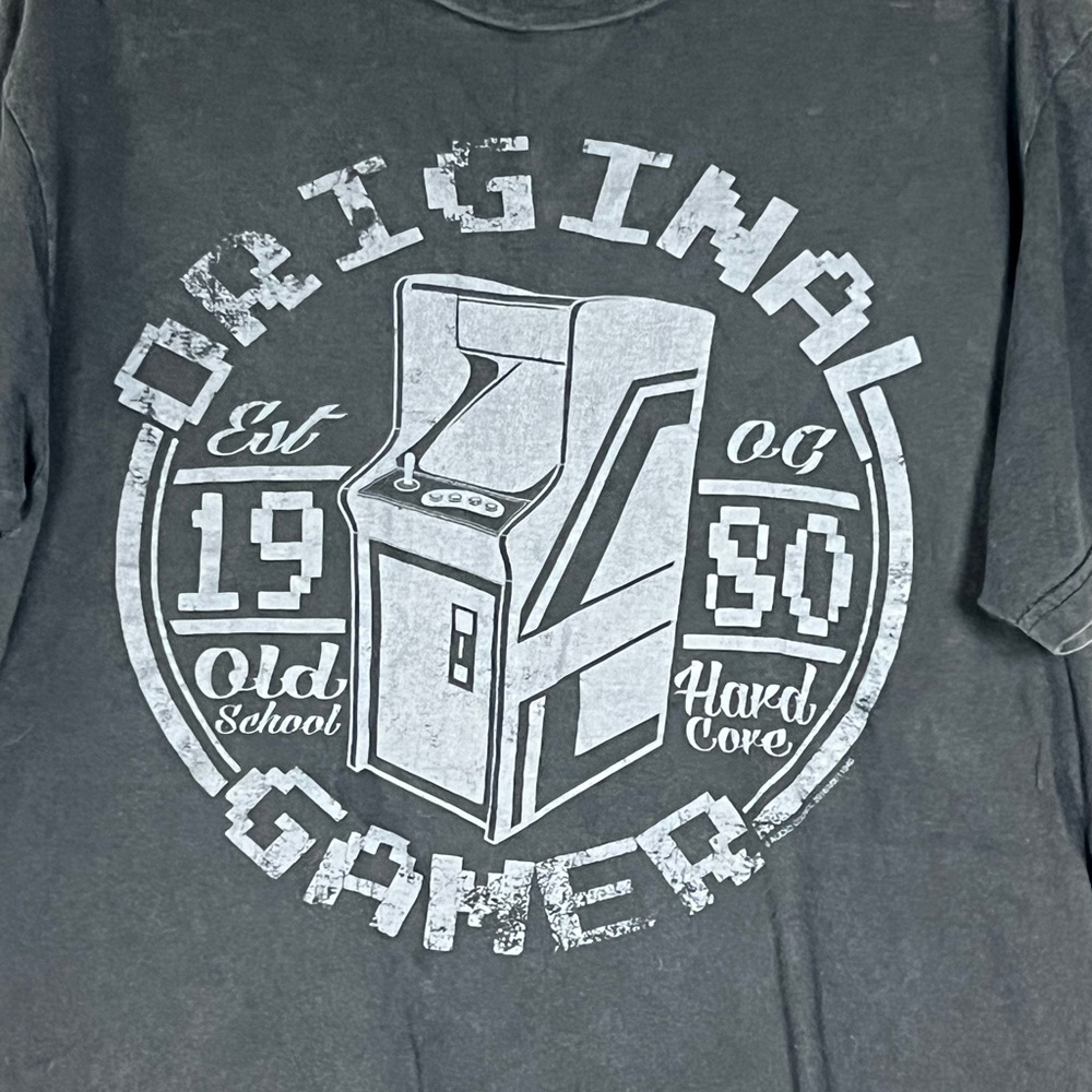 Original Gamer Graphic Tee - Black